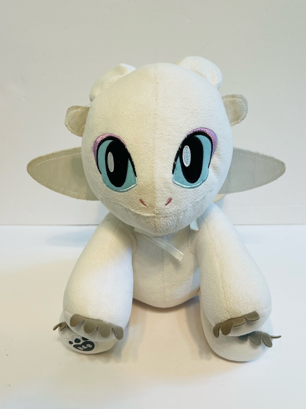 Build A Bear How To Train Your Dragon Light Fury Plush